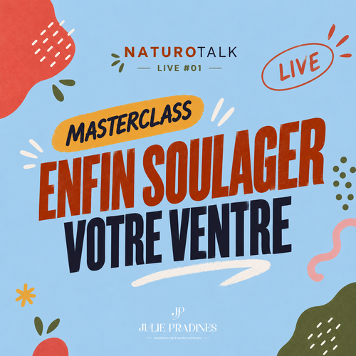 NaturoTalk Live #01 - Masterclass Enfin soulager votre ventre